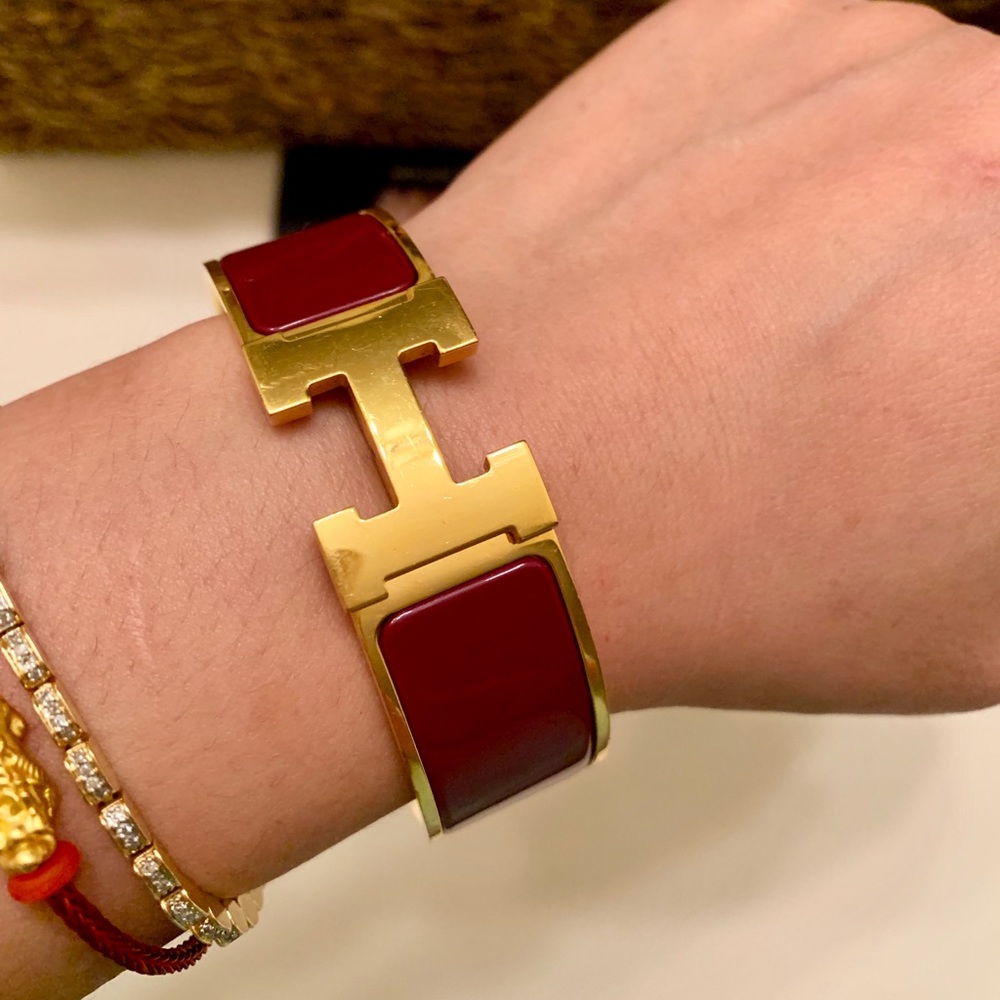 SOLD❌‼️Hermes H Clic Bracelet‼️